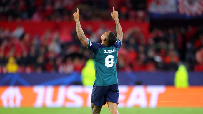 Гол Жезуса принес «Арсеналу» победу над «Севильей» в матче Лиги чемпионов