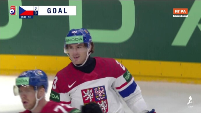 Чехия - Великобритания. 1:0. Гол Лукаша Седлака (видео). Чемпионат мира. Хоккей (видео)