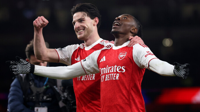 Арсенал в добавленное время вырвал победу в матче с Вулверхэмптоном