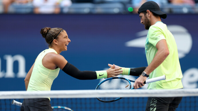 Итальянцы Вавассори и Эррани стали победителями US Open в миксте