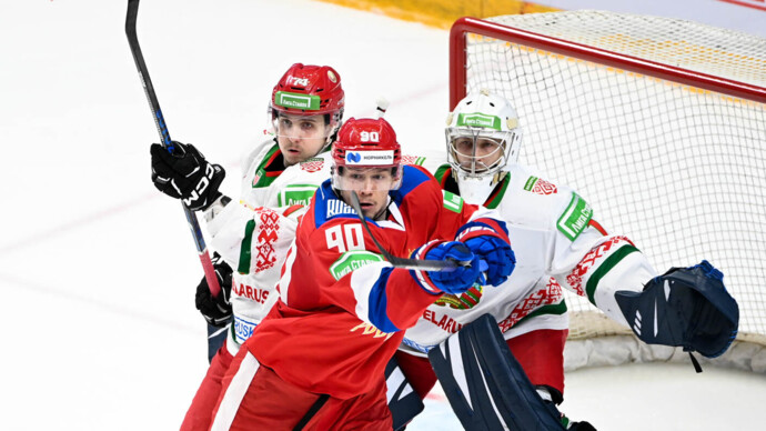 Хоккеисты сборной «Россия 25» обыграли команду Белоруссии в Омске
