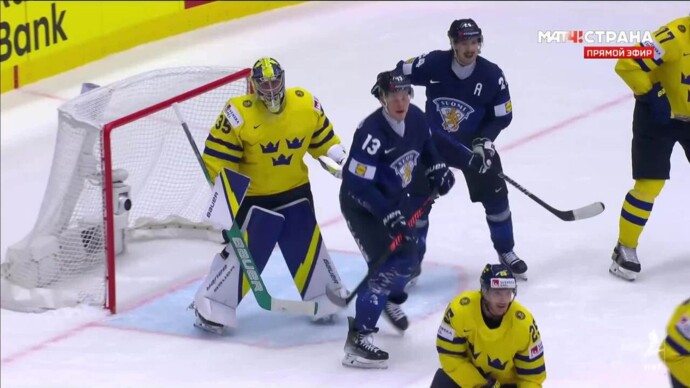 Швеция - Финляндия. Голы (видео). Чемпионат мира. Хоккей (видео)
