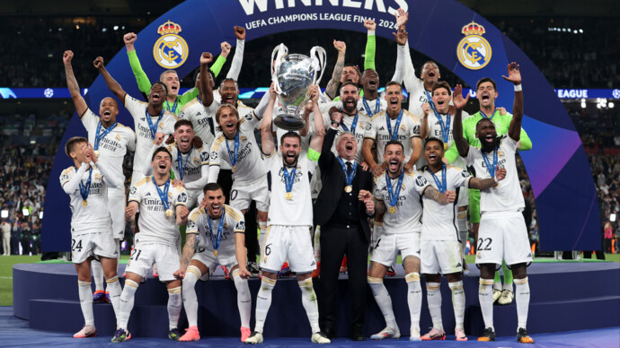«Реал» стал первым футбольным клубом в истории, чей доход за сезон превысил €1 млрд