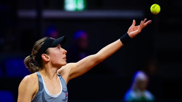 Александрова не смогла выйти в четвертьфинал турнира в Бад‑Хомбурге