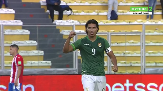 Боливия - Парагвай. 4:0. Роберто Фернандес (видео)