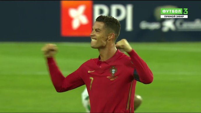 Португалия - Ирландия. 2:1. Криштиану Роналду (видео)