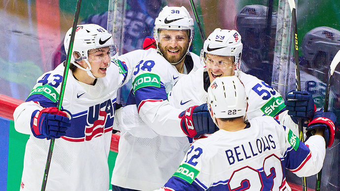 Сборная Швейцарии проиграла команде США в ¼ финала ЧМ-2022 по хоккею