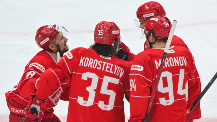 «Спартак» продлил серию поражений «Сибири» в КХЛ до 10 матчей