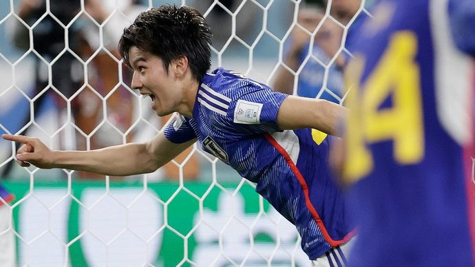 Япония — Испания — 2:1. Танака вывел японцев вперед на 51-й минуте матча ЧМ-2022. Видео
