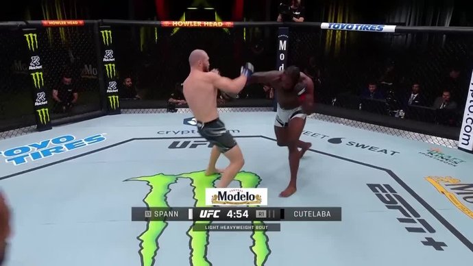 Раян Спэнн против Иона Куцелаба (видео). Лучшие моменты. UFC Fight Night (видео)