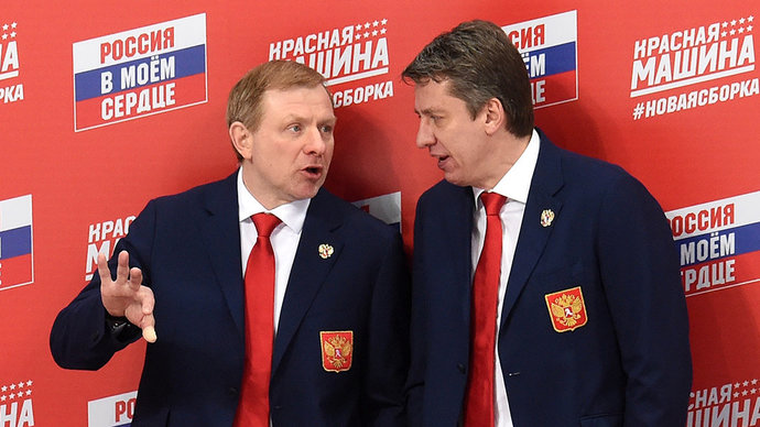 Жамнов отказался тренировать сборную России по хоккею во время товарищеских матчей в мае
