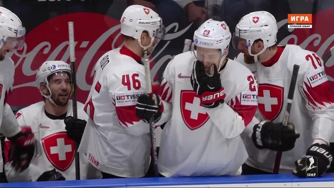 Латвия - Швейцария - 1:3. Голы (видео)