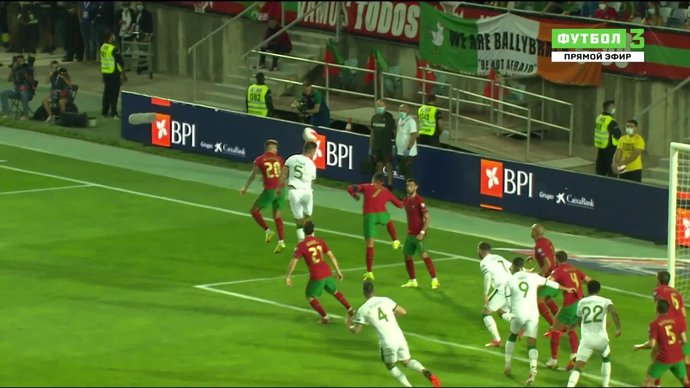Португалия - Ирландия. 0:1. Джон Игэн (видео)