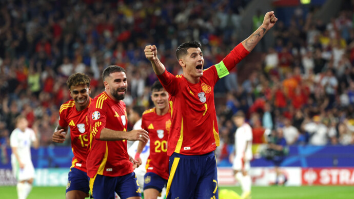 «Сборная Испании лучше всех играет в футбол на ЕВРО‑2024, но ее рано называть фаворитом» — Семин