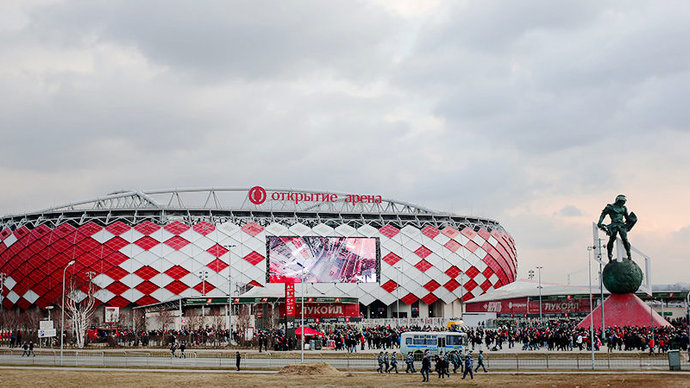 Посещаемость футбольных матчей в Москве увеличили до 70%