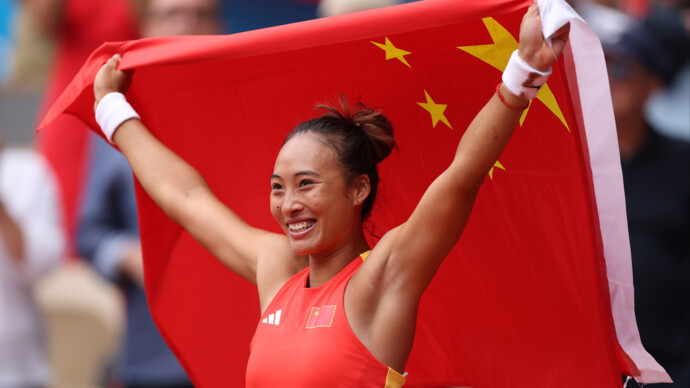 Китайская теннисистка Чжэн Цинвень стала чемпионкой Олимпиады‑2024