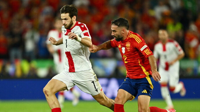 «Сказка сборной Грузии на ЕВРО‑2024 закончилась, испанцы преподнесли урок высочайшего футбола» — Мостовой