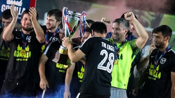 Клуб Хабиба Нурмагомедова выиграл любительский турнир по футболу в Дагестане
