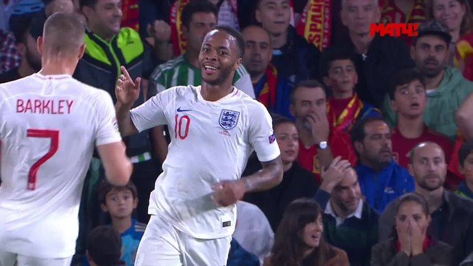 Испания - Англия. 0:3. Рахим Стерлинг (видео)