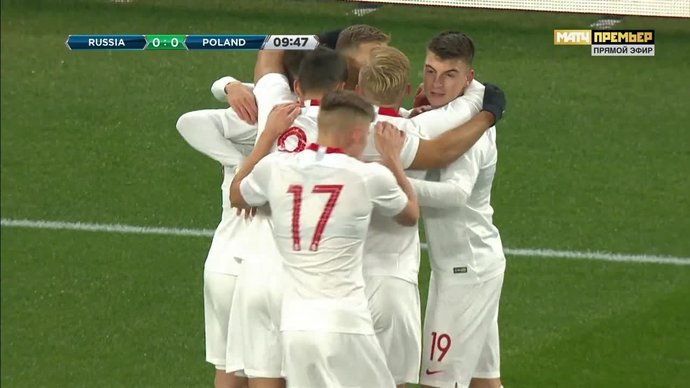 Россия (U-21) – Польша (U-21).  0:1. Игорь Дивеев (автогол) (видео)