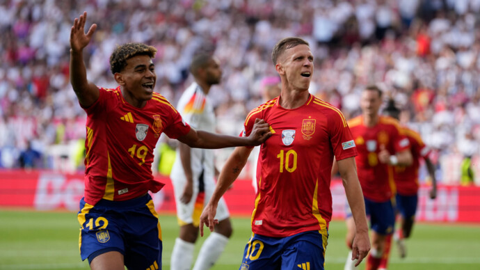 Сборная Испании в дополнительное время победила Германию и вышла в полуфинал ЕВРО‑2024