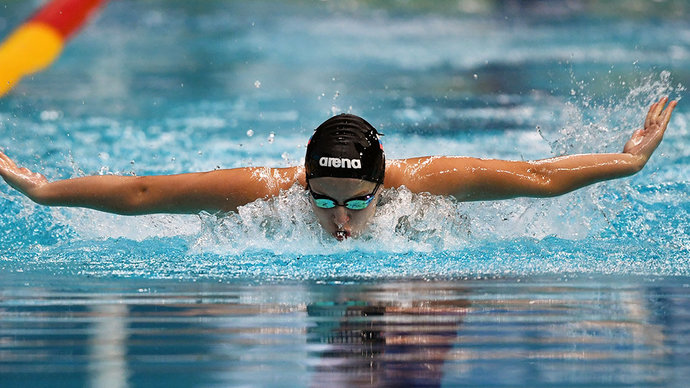 Маркова выиграла золото Спартакиады в заплыве на 200 метров баттерфляем