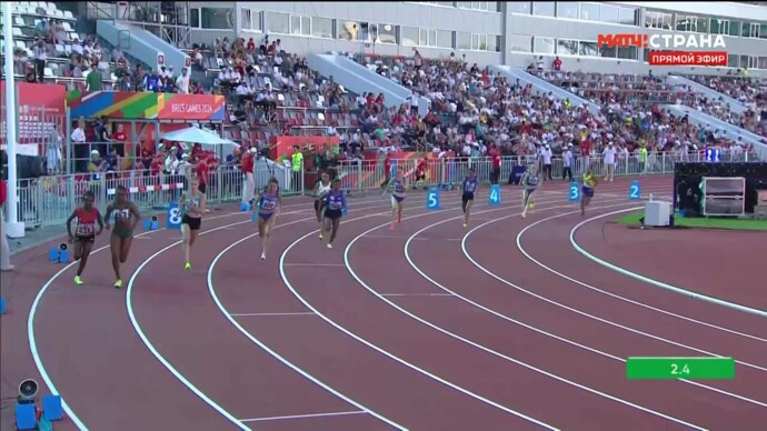 Мария Прохорец победила в беге на 800 м (видео). Игры БРИКС. Легкая атлетика (видео)