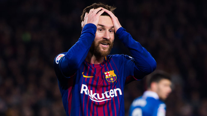 «Барселона» потеряла очки в рекордном матче Месси