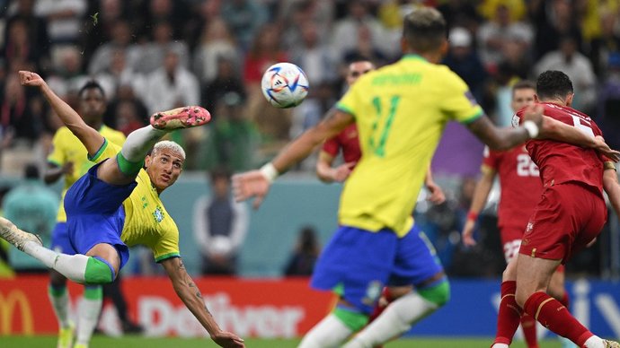 Бразилия — Сербия: лучшие моменты матча ЧМ-2022 по футболу 24 ноября, смотреть голы и обзор
