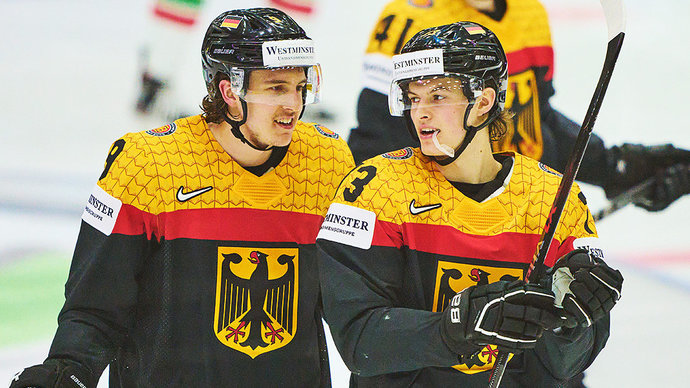 Германия вырвала победу у Казахстана на чемпионате мира по хоккею 2022