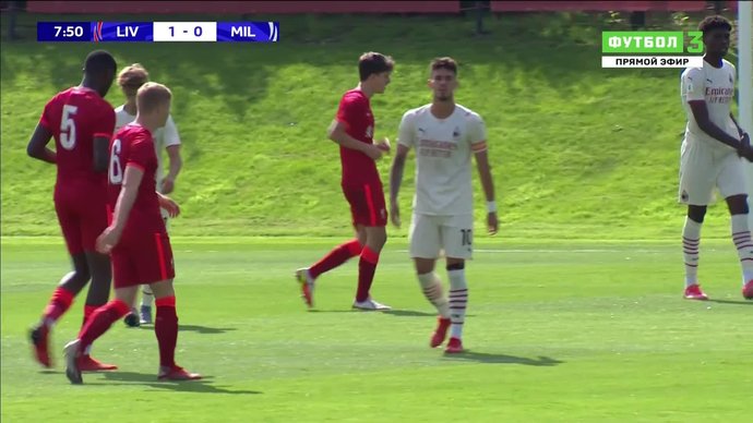 Ливерпуль-м - Милан-м. 1:0. Макс Уолтмен (видео)