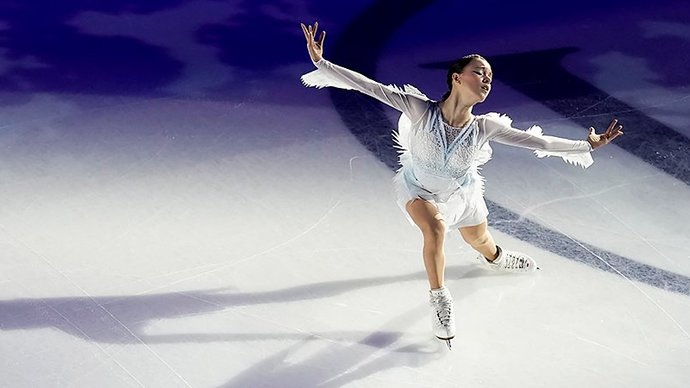 Щербакова опубликовала фото в олимпийской экипировке