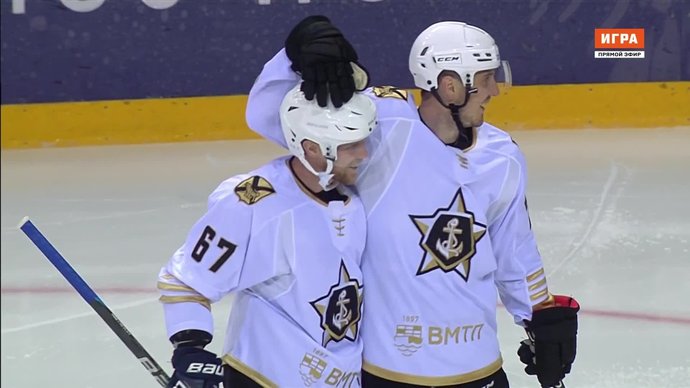 Сочи - Адмирал. 1:3. Гол Михала Криштофа (видео). Лига Ставок Sochi Hockey Open. Хоккей (видео)