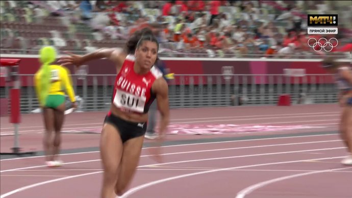 Финальный забег женщин в эстафете 4×400 м. ХХXII Летние Олимпийские игры (видео)