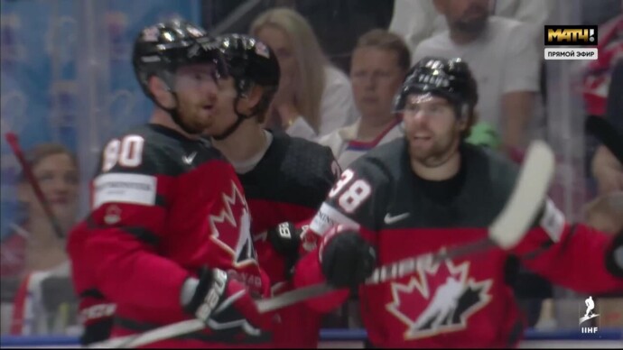 Канада - Чехия. 3:1. Гол Брэндона Хейгела (видео). Чемпионат мира. Хоккей (видео)