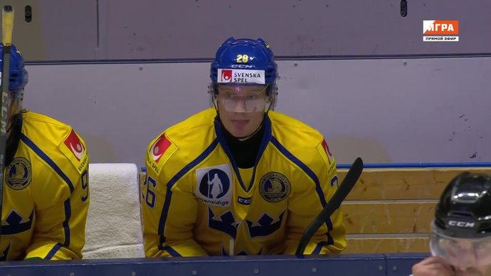 Швеция - Чехия. 4:0. Антон Бенгтссон (видео)