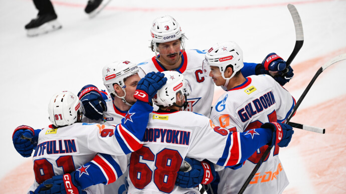 Шайба Лутфуллина принесла СКА победу над «Авангардом» в матче КХЛ