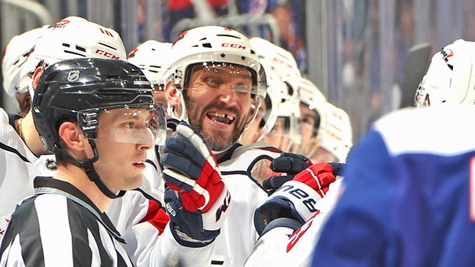 Овечкин наконецто прервал безголевую серию в НХЛ. Помогла