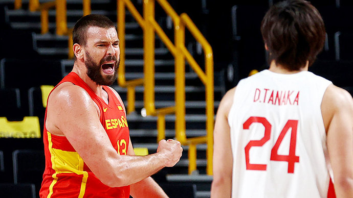 Испанские баскетболисты победили Японию на Олимпиаде