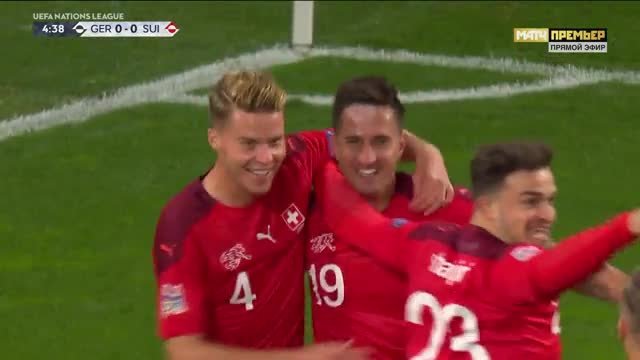 Германия - Швейцария. 0:1. Марио Гавранович (видео)