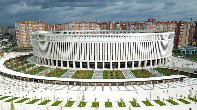«Краснодар» начал расширение парка вокруг стадиона