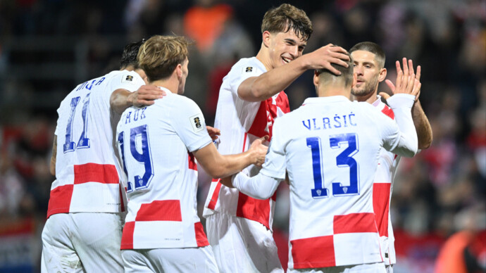 Сборная Хорватии отобралась на ЧМ‑2026, победив команду Фарер, экс‑игрок ЦСКА Влашич забил гол