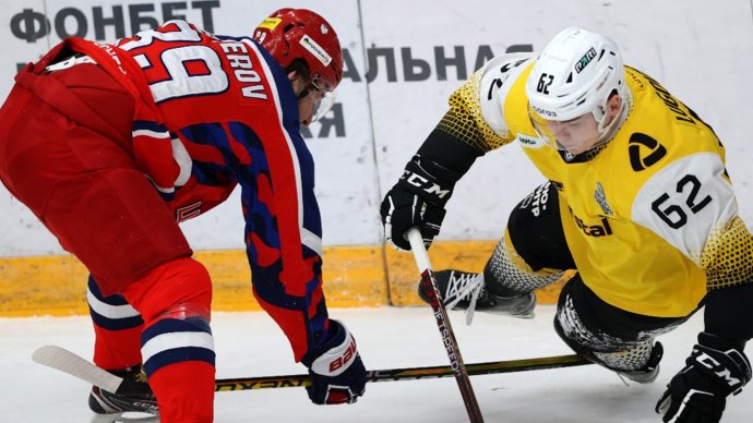 ЦСКА забросил четыре шайбы «Северстали» и вышел вперед в серии плей‑офф КХЛ