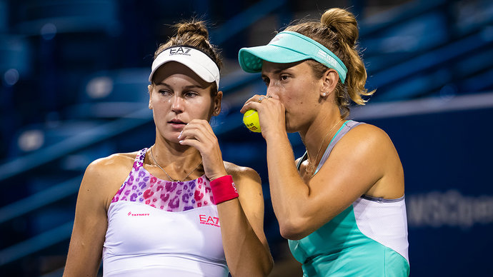 Кудерметова и Мертенс вышли в финал Итогового турнира WTA в парном разряде