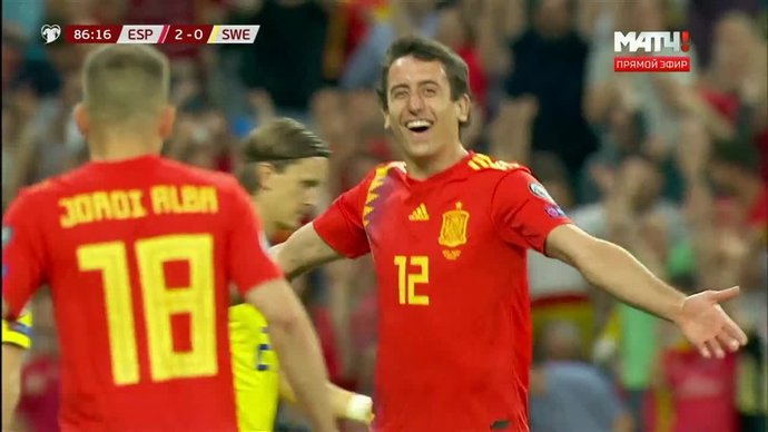 Испания - Швеция. 3:0. Микель Оярсабаль (видео)