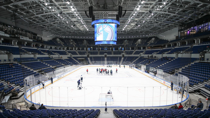 Новая ледовая арена  «Динамо» готова. Смотрите сами