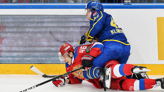 Сборная России уступила Швеции в вынесенном матче чешского этапа Евротура
