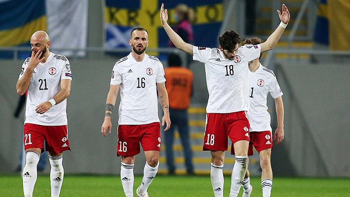 Дубль Кварацхелии принес сборной Грузии победу над Швецией