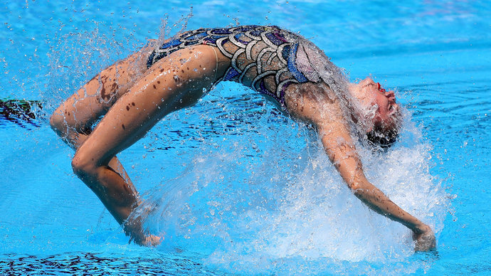 Чемпионат Европы по водным видам спорта. Соло. Техническая программа. Финал (видео)
