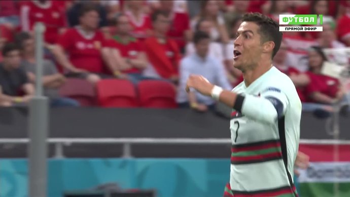 Венгрия - Португалия. 0:3. Криштиану Роналду (видео)
